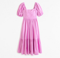 ABERCROMBIE vestido con mangas abullonadas