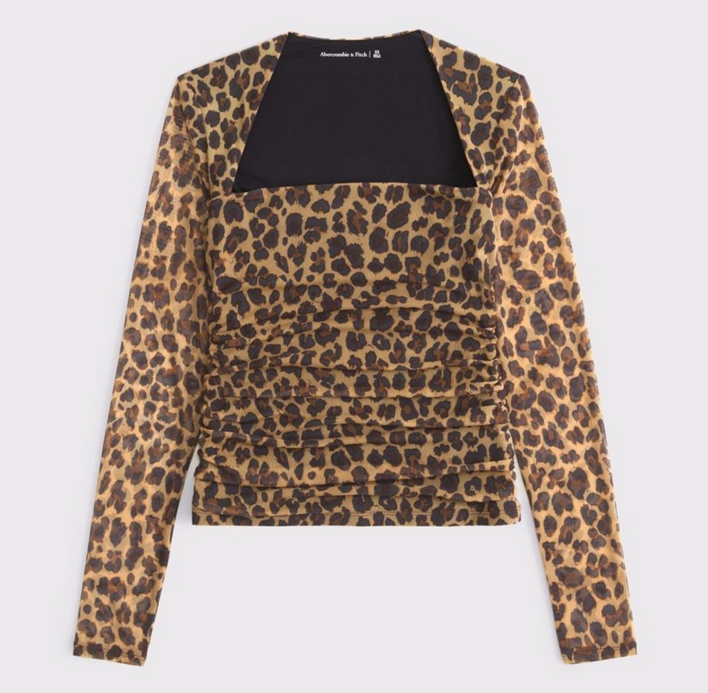 ABERCROMBIE blusa estampada