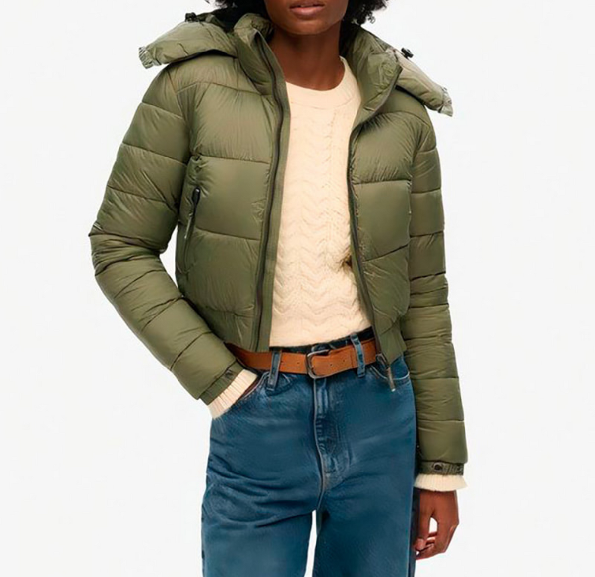 SUPERDRY anorak verde