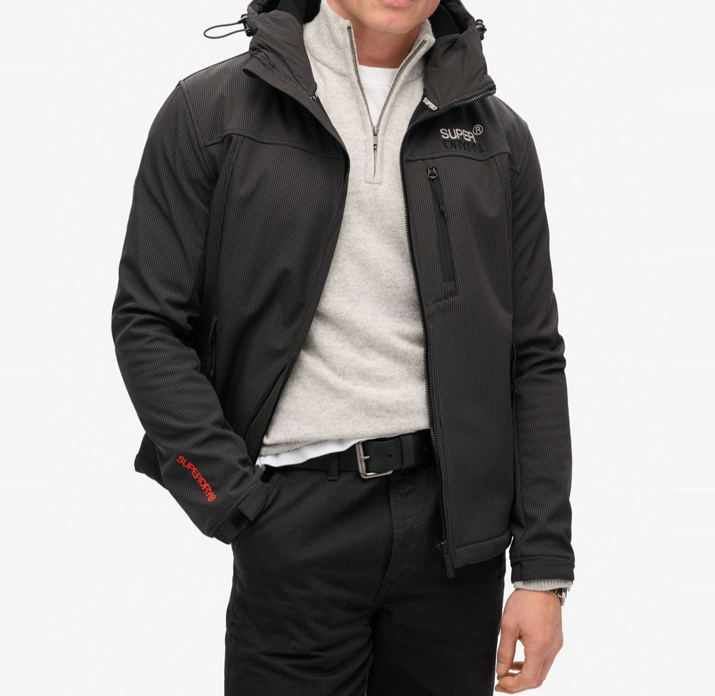 SUPERDRY Parka antracita