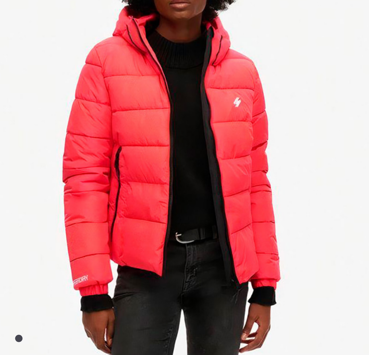 SUPERDRY anorak coral