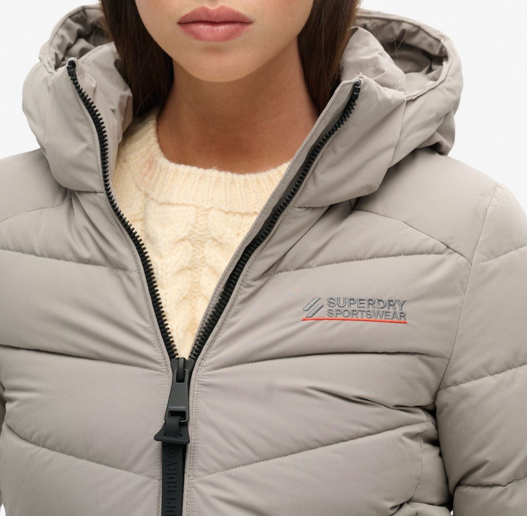 SUPERDRY anorak topo claro
