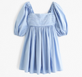 ABERCROMBIE vestido con mangas abullonadas