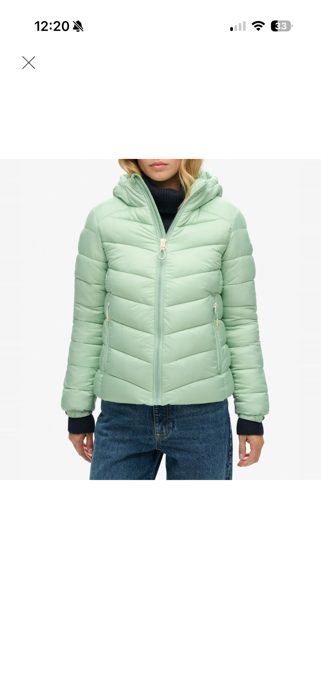 SUPERDRY anorak verde